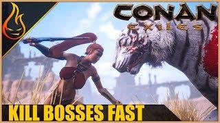 Kill World Bosses And Get Skeleton Keys Fast Conan Exiles 2018 Pro Tips