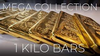 MEGA 1KG GOLD BAR COLLECTION | PAMP Suisse Bullion (2021 Edition)