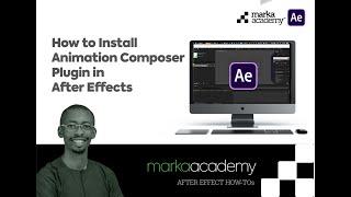 How to Install Animation Composer Plugin in After Effects