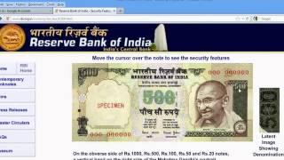 how to identify 500 rupees fake note in hindi