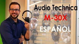 Audífonos Audio Technica M30X review y analisis en español.