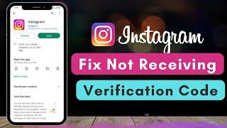 How To Fix Instagram Not Sending Security Code