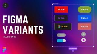 FIGMA VARIANTS TUTORIAL IN SIMPLE STEPS