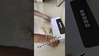 Vacuum Sealer Machine Demo | SilverCrest Vacuum Machine #silvercrest #vacuumpacking #vacuum #howto