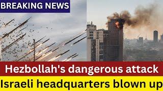 Hezbollah's Massive Attack on Israel | Breaking News & Destruction Updates | M Focus News