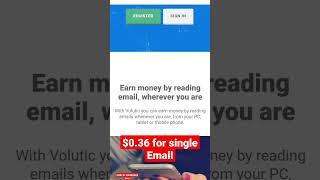 Earn money for opening Emails | Top 3 websites #shorts