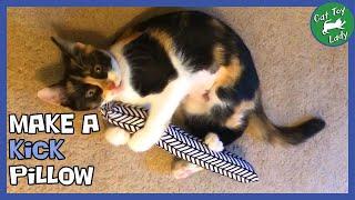 Make a KICK PILLOW Cat Toy from a Headband.