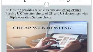 Cheap CPanel Hosting UK - RS Hosting