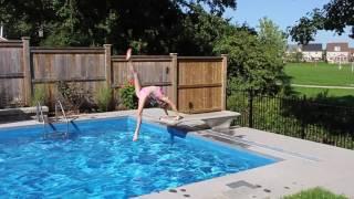 Swimming Pool Gymnastics