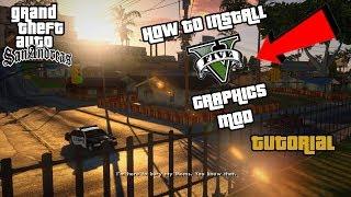 GTA San Andreas - How to install V graphics mod