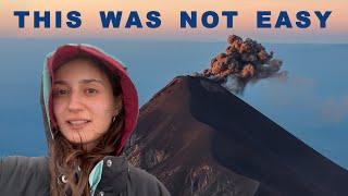 Acatenango volcano hike busted my ass