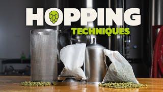 Learn about Hopping Techniques and Options // Get Er Brewed