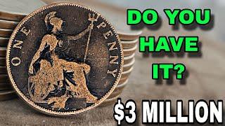 Top 7 uncommon UK One Penny coins that could be in your pocket change -Coins worth money!!