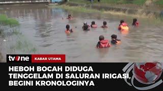 Bocah Brebes Bikin Heboh: Dikira Tenggelam di Saluran Irigasi, Ternyata Ikut Nonton | Kabar Utama