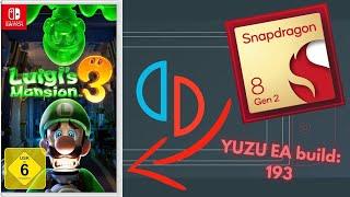 Luigi's Mansion 3 -YUZU Android 193 - [SD 8 Gen 2]