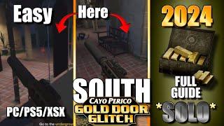 GTA Online - Cayo Perico Heist | South Storage Gold Door Glitch | [Full-Guide] [Solo] [PC] [Easy]