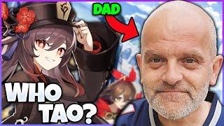 MY DAD Reacts to EVERY Genshin Impact Character (IMPRESSIVE)