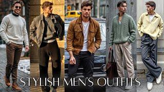 Best Men's Outfit Ideas 2025 | Latest Men's Fashion Ideas | Winter Outfits For Men