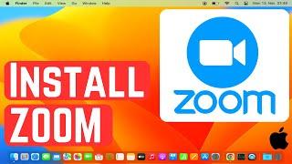 How To Install ZOOM on a Mac | How To Install ZOOM on a MacOS (2024)