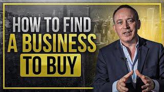 How to Find a Business to Buy | Jonathan Jay | 2025