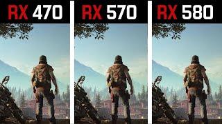Days Gone - RX 470 vs RX 570 vs RX 580 - FPS Test