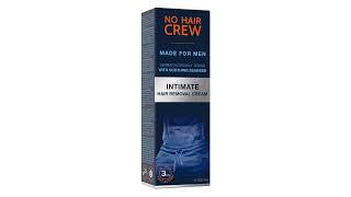 No Hair Crew Intimate Private At Home Hair Removal Cream for Men Review