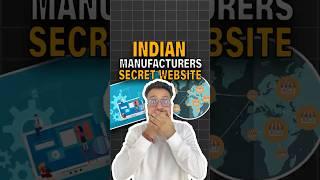 Indian manufacturers secret website #export #manufacturer #buyer #India