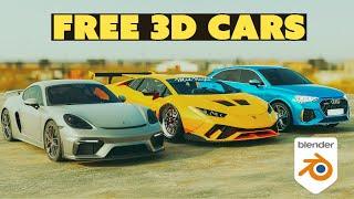 Download FREE 3D car models - Tutorial