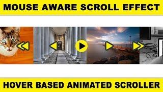 Mouse aware scroller - Mouse scroll based slider using infiniteScroller.js