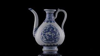 50 Years New in Asia: The Pinnacle of Imperial Patronage, a Yongle Five-Clawed Dragon Ewer