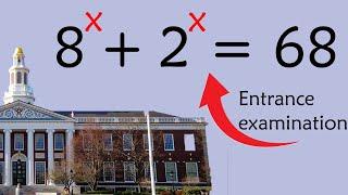Entrance Exam For Harvard University ( Math Question )