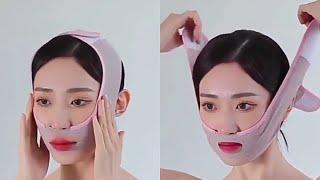 Beauty Face Sculpting Sleep Mask Review 2023 - Chin Up Mask Face Lifting Belt