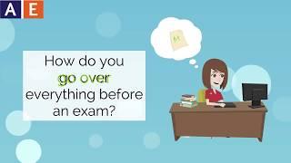 American English Vocabulary: Phrasal Verbs - Go Over and Look Over