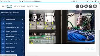 How to access CISCO Netacad course material