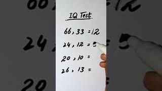 IQ Test | subscribe channel | #shorts