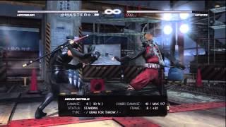 Dead Or Alive 5 Alpha Demo Combo Video (HAYABUSA)