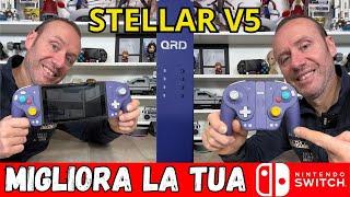 IMPROVE NINTENDO SWITCH with QRD STELLAR V5 JOY-con HALL EFFECT CONTROLLER