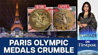 Paris Olympic Medals Crumble: Luxury House LVMH to Blame? | Vantage with Palki Sharma | N18G