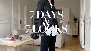 7 Days 7 Looks | Spring Outfit Ideas | "Minimal" Wardrobe
