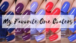 Favorite One Coat Polishes | Topic Tuesdays