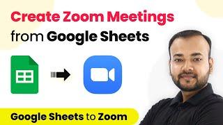 How to Create Zoom Meetings from Google Sheets - Google Sheets Zoom Integration