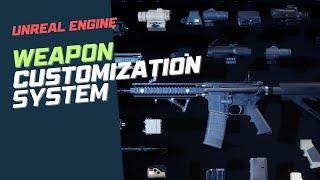 Unreal Engine 5 - Weapon Customization System DEMO