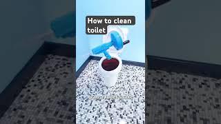 How to clean toilet properly️