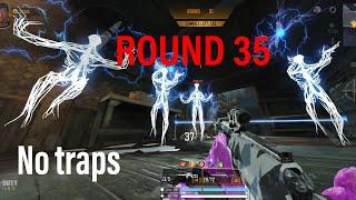 Call of Duty Mobile Zombies: Round 35 Full Gameplay No Traps challenge#CODMobile #Zombies #Gameplay