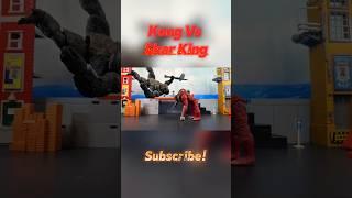 Kong vs Skar King Stop Motion (Godzilla X Kong)