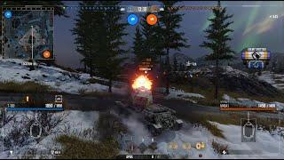 WOT CONSOLE PS4 / T-100 / Modern Armor / Gameplay / 8 Kills