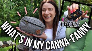 THCh?! TRYING SOMETHING NEW +REPACKING MY CANNA-FANNY?! | new eighty six brand dispys