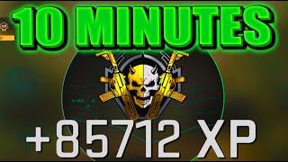 NEW FASTEST EARN 85,712 XP IN 10 MINUTES Modern Warfare 2!