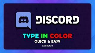 How To Type In Color On Discord | Discord Syntax Codes