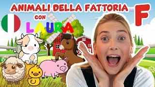 Impara gli Animali della Fattoria con Laura – Maestra per i piccoli